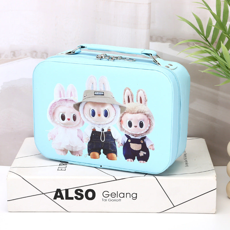 🔥Labubu Cute gift box（1 suitcase + 9 random items）