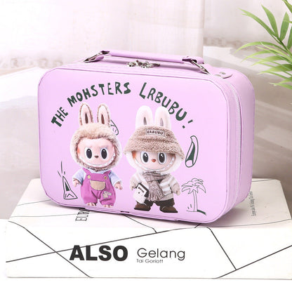 🔥Labubu Cute gift box（1 suitcase + 9 random items）