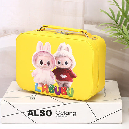 🔥Labubu Cute gift box（1 suitcase + 9 random items）