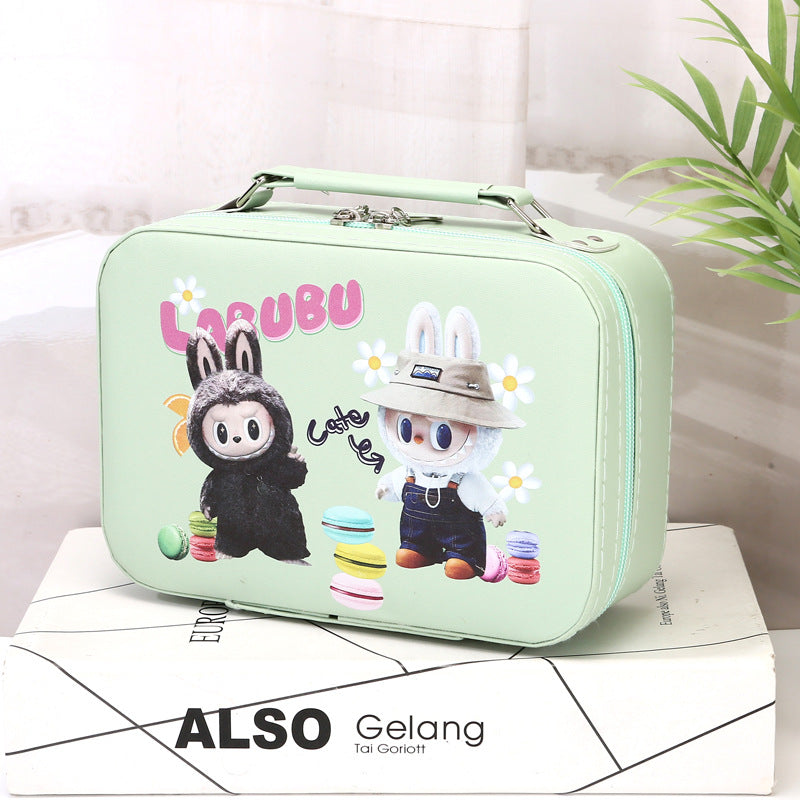 🔥Labubu Cute gift box（1 suitcase + 9 random items）