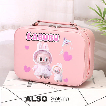 🔥Labubu Cute gift box（1 suitcase + 9 random items）