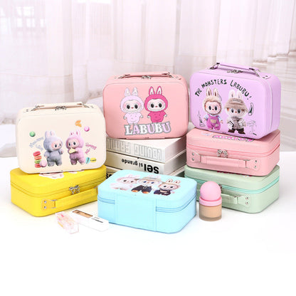🔥Labubu Cute gift box（1 suitcase + 9 random items）