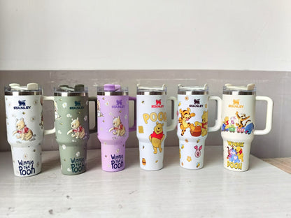 🔥Winnie Pooh Insulated Cup 40 OZ🚚Free Shippment