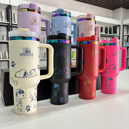 🔥Snoopy  Insulated Cup 40OZ ✈️Free Shippment