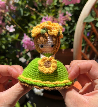 🔥Flower crochet dollz - Finished Product 🎁Gift