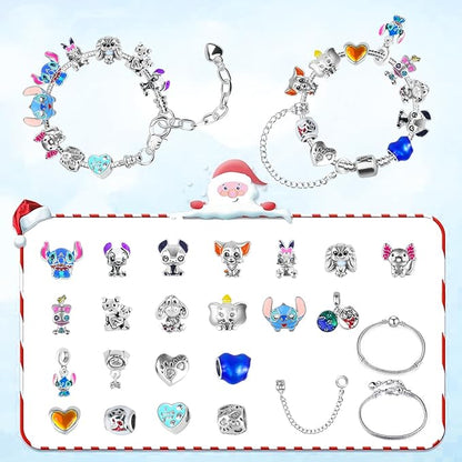 🔥Stitch Advent Calendar Charms 🎁Best Gift