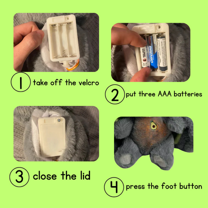 🔥Breathing Plush Donkey 🎁Best Gift