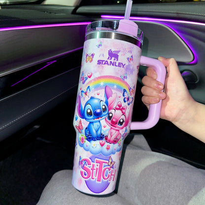 🔥Stitch Angle Insulated Cup 40OZ  ✈️Free Shippment