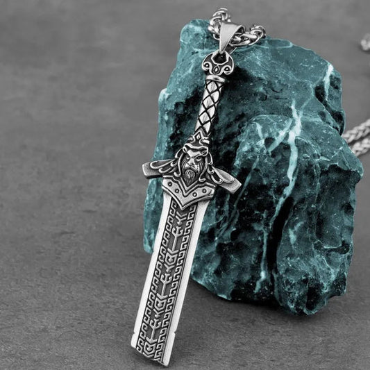 Vintage Viking Sword Pendant