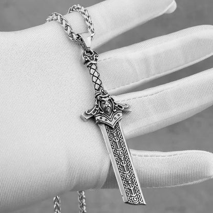 Vintage Viking Sword Pendant