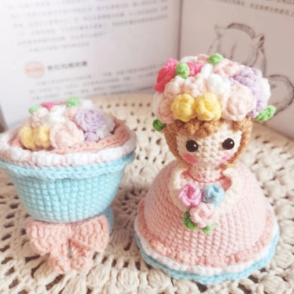 🔥Flower crochet dollz - Finished Product 🎁Gift
